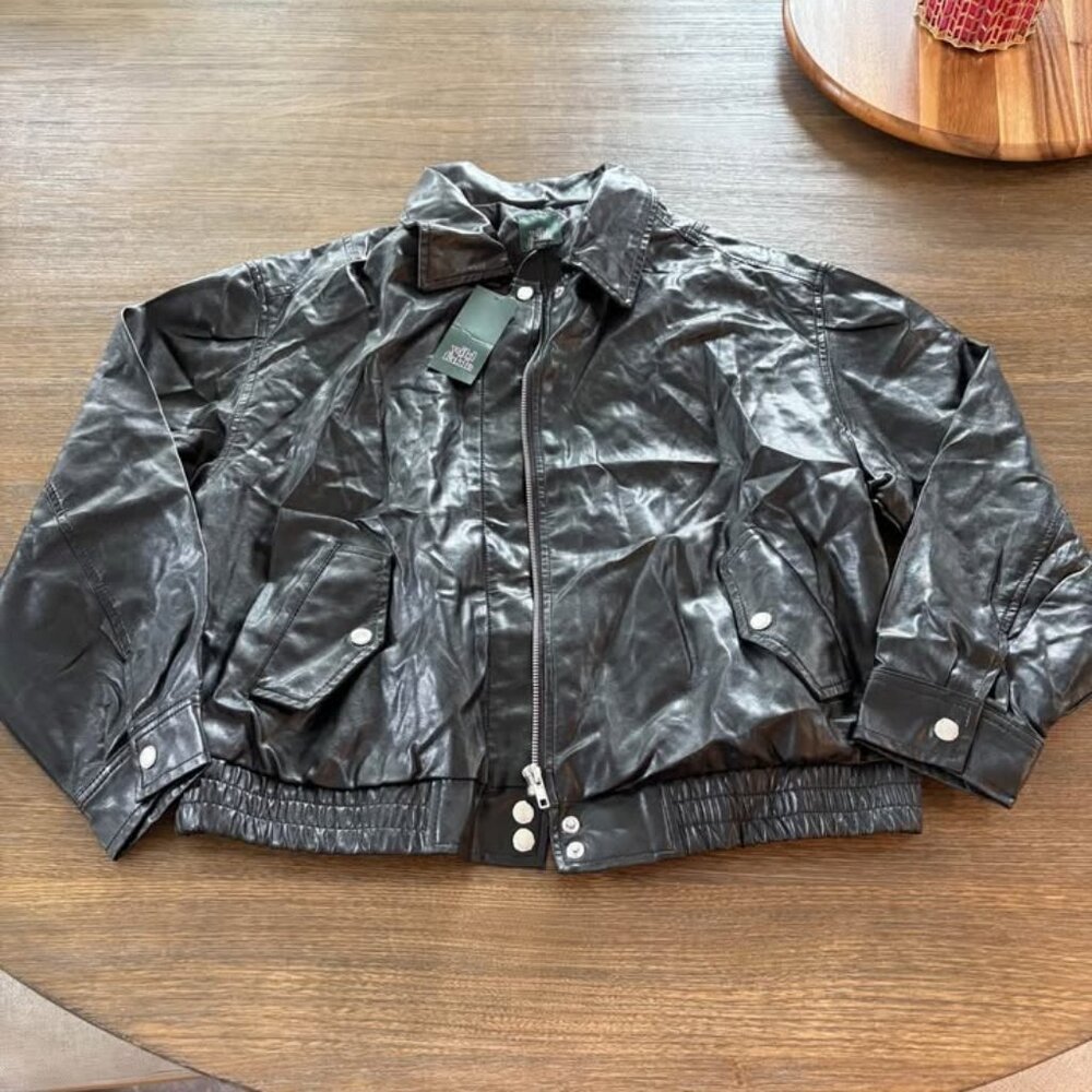Wild Fable Faux Leather Large jacket - new with Tags